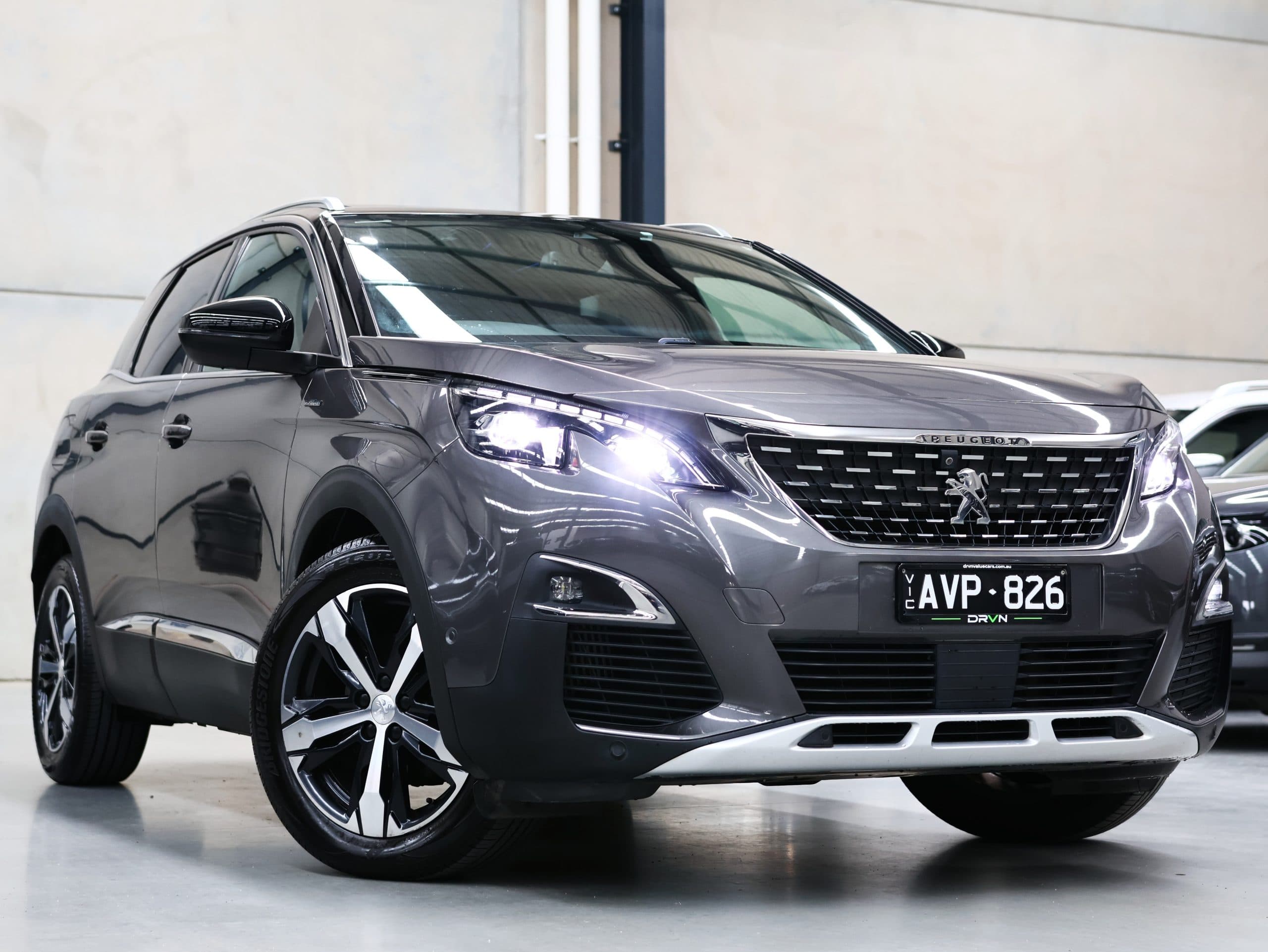 2018 Peugeot 3008 P84-MY18 GT-Line Hatchback 1.6L 6sp Sports Automatic